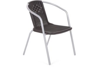 Krzesło metalowe Summer Basic Silver / Black