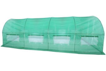 Tunel foliowy 3x6 m wzmocniony zielony