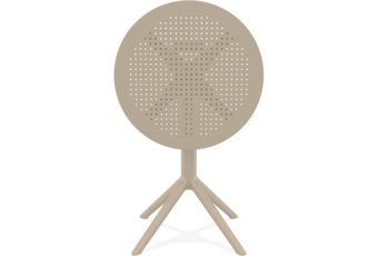 Stół Siesta Sky Folding Ø 60 cm Taupe - składany - okrągły Stół Siesta Sky Folding Ø 60 cm Taupe