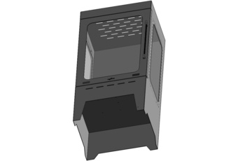 Biokominek Infire Incoza 3 czarny