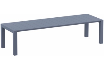 Stół Siesta Vegas 260+40 cm Dark Grey