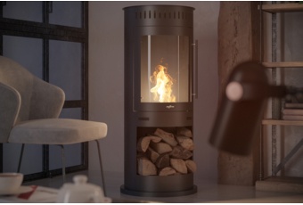 Biokominek na taras Infire Incoza 4 czarny Biokominek Infire Incoza 4 czarny