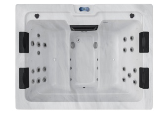 Wanna ogrodowa z hydromasażem Aquess Ellora 2001 4-osobowa