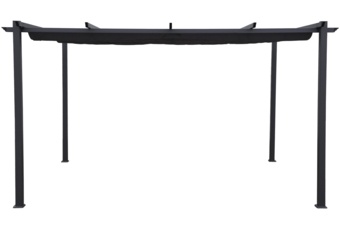 Pergola ogrodowa aluminiowa Bakio 400 x 300 cm