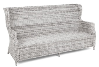 Meble ogrodowe technorattanowe Memfis Light Grey / Grey Melange