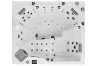 Wanna ogrodowa z hydromasażem Hanscraft Sapphire Oka3 - dla 5 osób - dwie pompy masażu Wanna ogrodowa z hydromasażem Hanscraft Sapphire Oka3