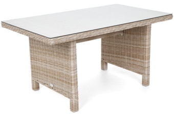 Narożnik technorattanowy lewy Alicante Beige / Beige Melange