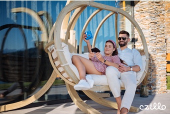 Fotel wiszący Timber Plus O-Zone Premier Beige