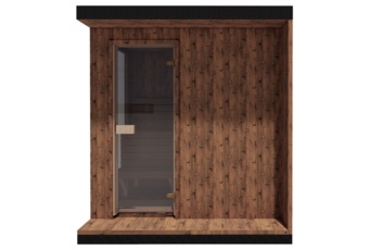 Sauna fińska zewnętrzna TerModula Mini 170 x 210 cm