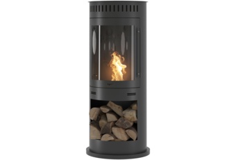 Biokominek na taras Infire Incoza 4 czarny Biokominek Infire Incoza 4 czarny