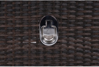 Meble ogrodowe technorattanowe Sofia Brown Mat / Brown Melange