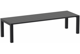 Stół Siesta Vegas 260+40 cm Black