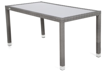 Stół ogrodowy technorattanowy Mori Basic Grey
