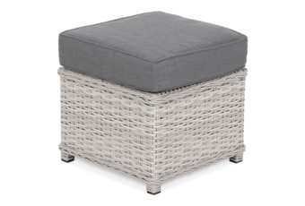 Meble ogrodowe technorattanowe Bergamo White / Grey