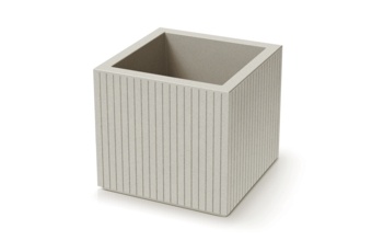 Donica ogrodowa Coro Square Sand 47 l