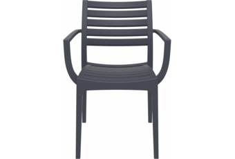 Meble ogrodowe Siesta Artemis Ares 140 cm Dark Grey 4+1