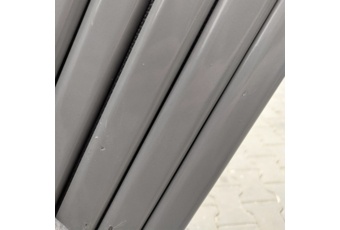 Krzesło metalowe ogrodowe Sevilla Silver / Black II. gatunek