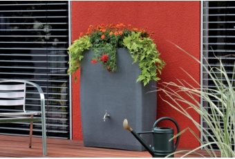 Zbiornik na deszczówkę MPI Noblesse 275 l czarny granit