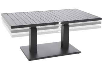 Meble ogrodowe aluminiowe Sorrento Grey / Grey Melange