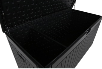 Skrzynia ogrodowa wzmocniona Orebro 984 l Black