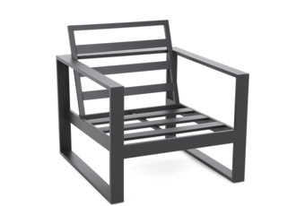 Narożne meble ogrodowe aluminiowe Sorrento Comfort Grey / Grey Melange