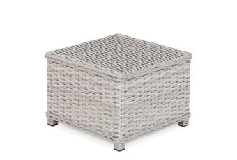 Meble ogrodowe technorattanowe Bergamo White / Grey