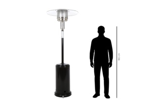 Ogrzewacz tarasowy Aura Black