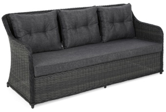 Meble ogrodowe technorattanowe Bergamo Elegant Grey / Grey Melange