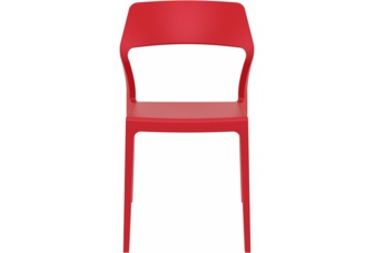 Krzesło Siesta Snow czerwone eleganckie Krzesło Siesta Snow Red