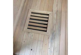 Sauna fińska narożna Nordum Pure 4-osobowa czarna II. gatunek