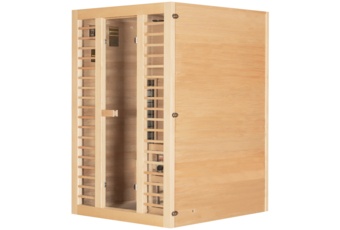 Sauna hybrydowa Nordum Combi 3-osobowa naturalna - fińska i infrared Sauna hybrydowa Nordum Combi 3-osobowa naturalna