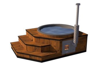 Balia ogrodowa Hobbit Lux Hot Tub 313 x 210 cm