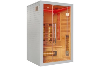 Sauna infrared Nordum Solea 2-osobowa szara