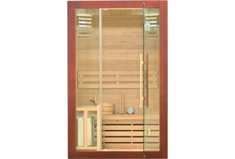 Sauna fińska Nordum Basic 2-osobowa brązowa
