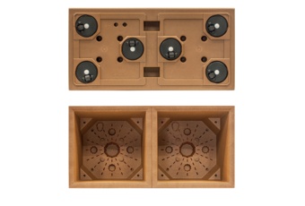 Donica ogrodowa Madera Case Eco Wood Eco Naturo 63 l