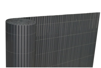 Mata PVC na balkon 200x250 Mata PVC na ogrodzenie 2 x 25 m szara