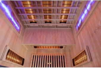 Sauna infrared Nordum Solea 2-osobowa biała