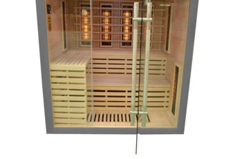 Sauna infrared EA4R Grey z koloroterapią