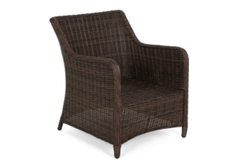 Narożny zestaw mebli ogrodowych lewy California Brown Mat / Brown Melange - brązowy - dla 8 osób Narożny zestaw mebli ogrodowych lewy California Brown Mat / Brown Melange