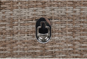 Meble ogrodowe technorattanowe Sofia Ginger / Brown Melange