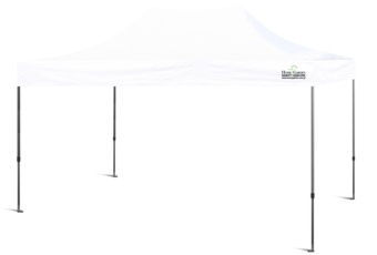 Namiot handlowy ekspresowy 4,5x3 m Namiot handlowy 450 x 300 cm biały