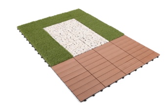 Podest tarasowy kompozytowy brązowy