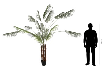 Sztuczna palma hawajska 260 cm