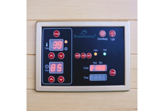 Sauna infrared Nordum Solea 3-osobowa biała - z panelami solnymi Sauna infrared Nordum Solea 3-osobowa biała