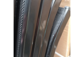 Krzesło metalowe ogrodowe Sevilla Black / Black II. gatunek