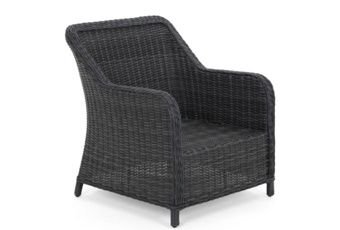 Narożne meble ogrodowe technorattanowe Windsor Grey / Grey Melange - szary - dla 11 osób Narożne meble ogrodowe technorattanowe Windsor Grey / Grey Melange