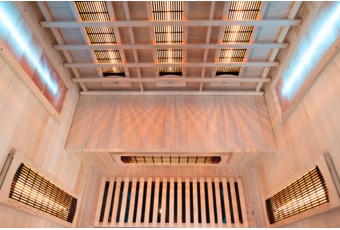 Sauna infrared Nordum Solea X 3-osobowa naturalna