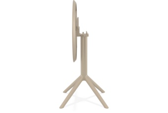 Stół Siesta Sky Folding Ø 60 cm Taupe - składany - okrągły Stół Siesta Sky Folding Ø 60 cm Taupe
