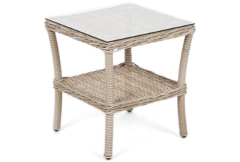 Meble ogrodowe technorattanowe Sofia Beige / Beige Melange