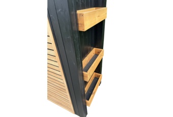 Kuchnia ogrodowa zamykana Island